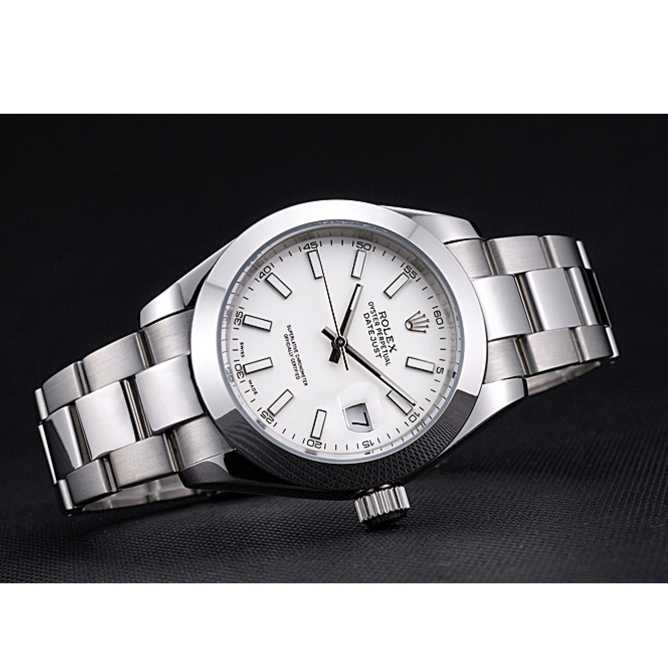 Aaa replica watch Dial 622266 Steel Rolex Stainless Datejust White Case 1026